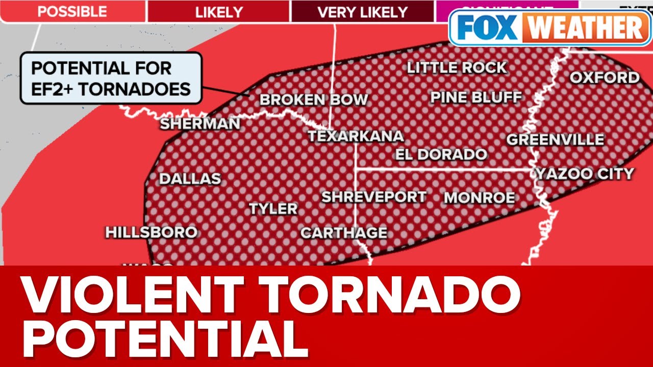 Potential Severe Weather Outbreak Could Spawn EF-2 Or Stronger ...