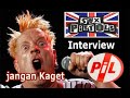 Capture de la vidéo Jhony Rotten Sex Pistols John Lydon Public Image Limited Interview