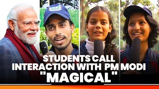 Students from Jammu & Kashmir express happiness interacting with PM Modi