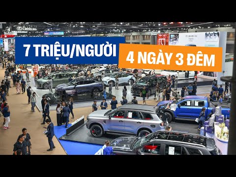 4N3D đi xem triển lãm Bangkok hết 7 triệu/người: Bỏ túi kinh nghiệm ăn, ở, đi lại cho BIMS 2026