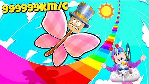 СКОРОСТЬ КАЖДУЮ секунду +1 НО Я БАБОЧКА! Папа и ДОЧКА стали САМЫМИ быстрыми БАБОЧКАМИ в МИРЕ!