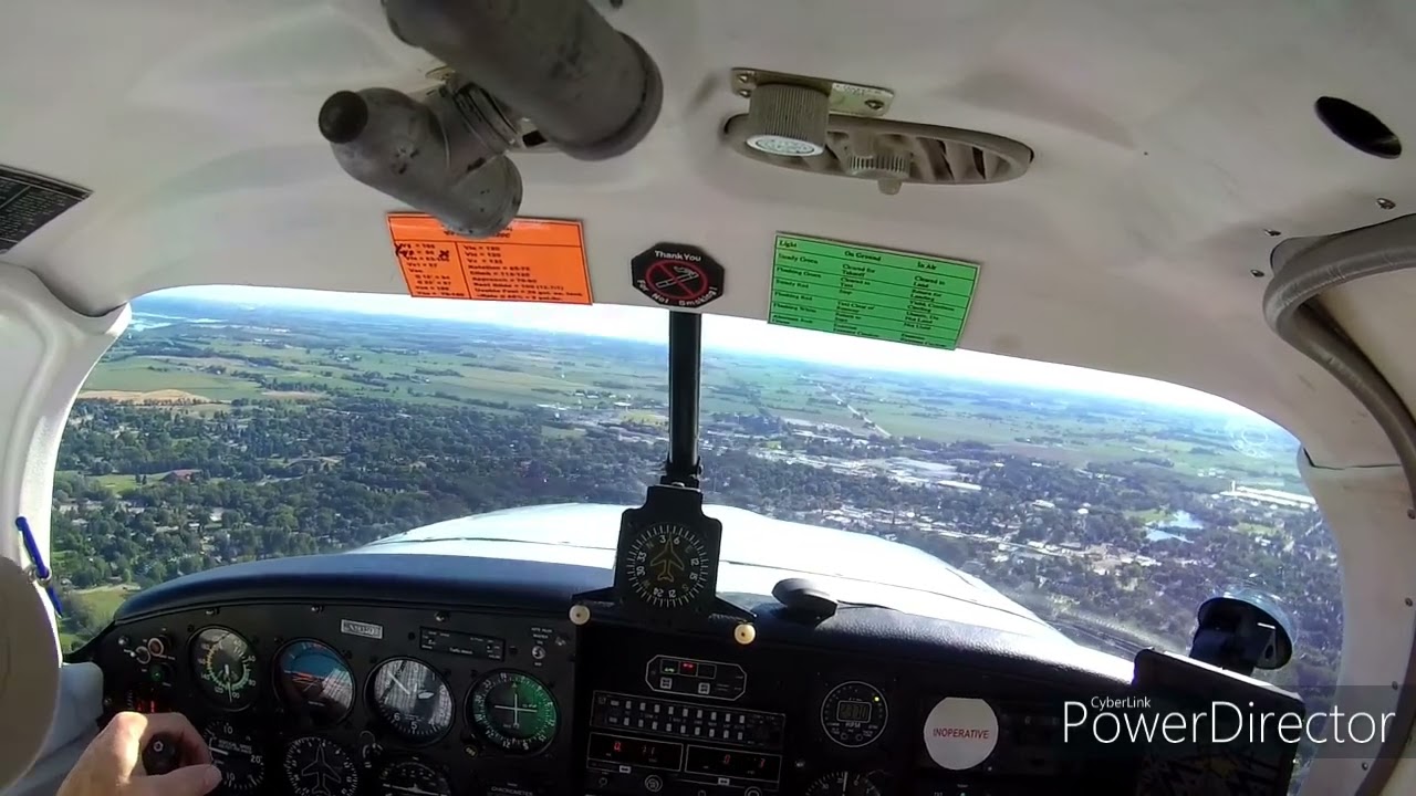 2022 FISK arrival into OSH with ATC audio