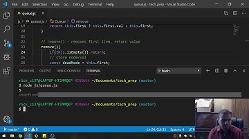 Implementing a Queue in JavaScript
