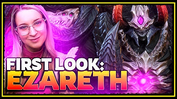 EZARETH 💥 NEW Hero First Look 💥 Full Kit & Lore  ✤ Watcher of Realms