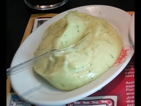 Creme de Alho - Rápido e Fácil #MomentoGourmet. 