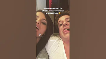 Selena S Response To Charlie Puth S ATTENTION 
