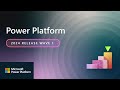 Power Platform 2024 Release Wave 1 Release Highlights