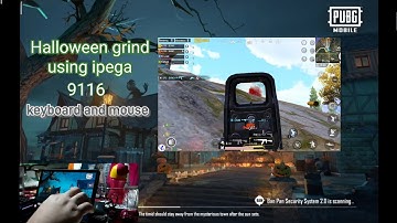 halloween grind using ipega 9116 keyboard and mouse with hand cam on mi pad 5 full gameplay