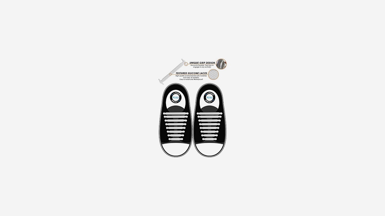 kicks no tie laces