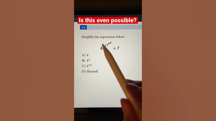 Trick Question: Cascaded Exponents