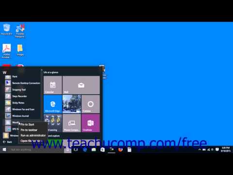 Windows 10 Tutorial Starting Wordpad And Creating A New Document