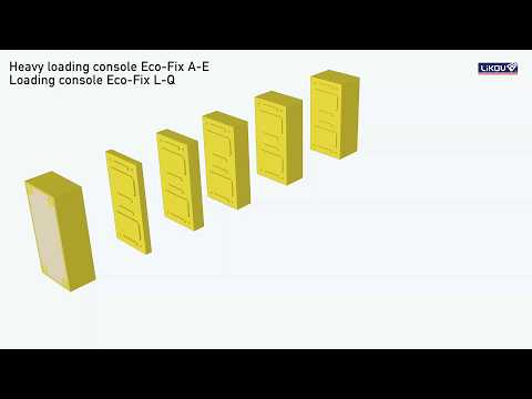 ECO-FIX A-E/L-Q Consoles pour charges lourdes