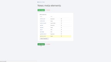 Manage Custom Meta for Sitefinity Content