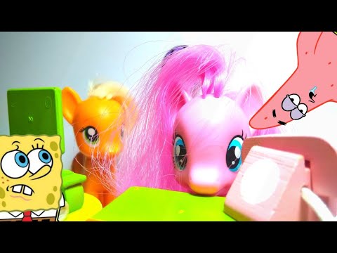 MLP-Is this the krusty krab? No this is Patrick!!!