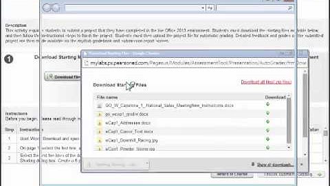 MyITLab Practical Exams