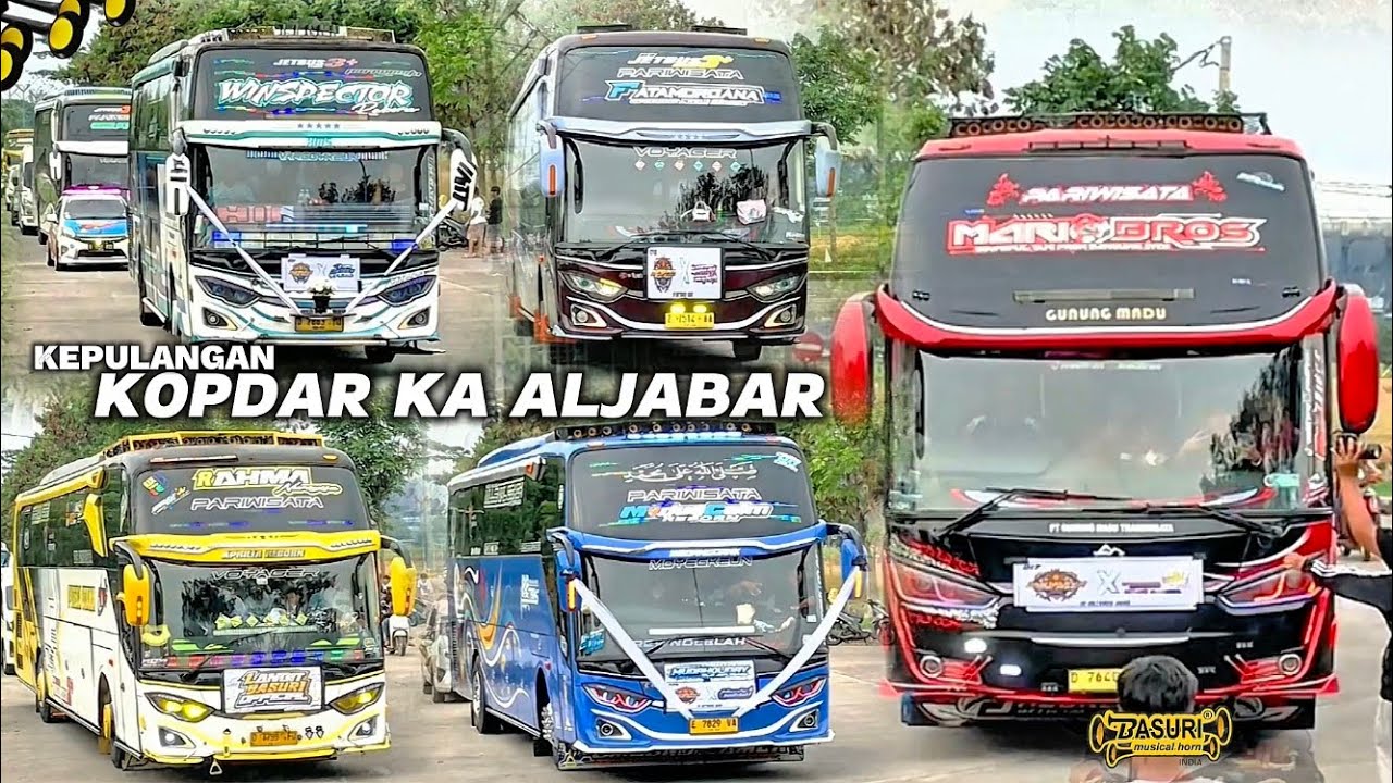 MAKIN SERU & MERIAH HUNTING BUS TELOLET PULANG KOPDAR DI ALJABAR 19 OKTOBER 2025