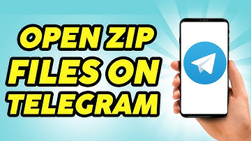 How to Open Zip Files on Telegram - 2024