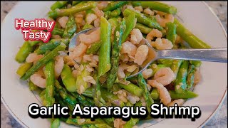 10/10, How to make Garlic Asparagus Shrimp StirFry | 芦笋炒虾仁 by TimeToCook 196 views 1 month ago 2 minutes, 28 seconds