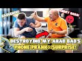 DESTROYING My Dad's Phone PRANK Gone Wrong!! 😅✌️ + SURPRISE!