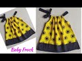 Designer Baby Jhabla Frock Cutting and Stitching