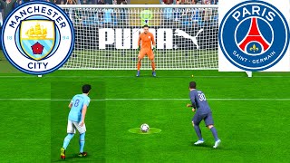 FIFA 23 ! PSG VS MAN CITY ! PENALTY SHOOTOUT ! PC NEXT GEN! 4K