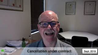 Cancellation of managing agent contracts
