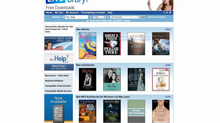 Part One: Web Tutorial- How to Search for e-books ...