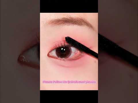 Easy eye makeup tutorial 👁️😍 #shorts #eyemakeup #makeup