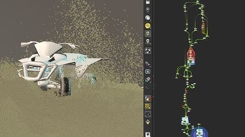 free Vellum Grain Sand Interaction — VEX-Controlled Contact