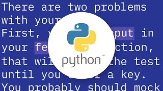 Python unittest setting a global variable correctly