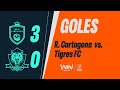 Real Cartagena vs. Tigres FC  (goles) | Torneo BetPlay 2025-1 | Cuadrangulares - Fecha 2