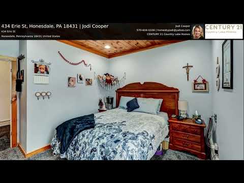 434 Erie St, Honesdale, PA home video tour