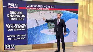 LIVE: Cold air has arrived in Florida, fire concerns grow, major snow in the Northeast