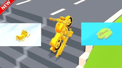 Shape Shifting 🏃🚗🚲🛵🚁 🛶🛥️ 🚂  All Levels New Update GamePlay Walkthrough Android,Ios (Level 556-557)