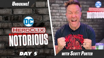 Hint: We Found Our Chase | DC HeroClix: Notorious Unboxing | Day 5