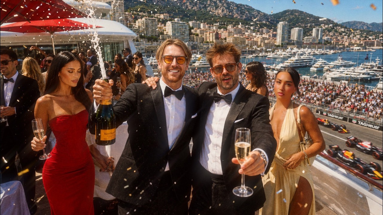 Pretending to be billionaires at Monaco F1