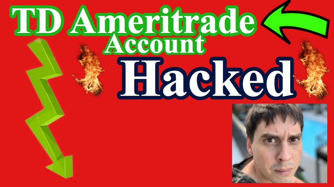 TD Ameritrade account hacked - YouTube