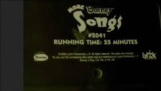 On More Barney Songs Screener (All: Leaving & Barney Doll (Camera Safari))