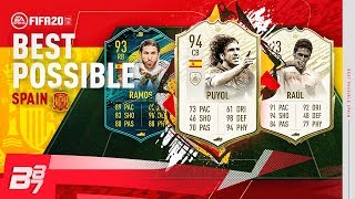 BEST POSSIBLE SPAIN TEAM! | FIFA 20 ULTIMATE TEAM