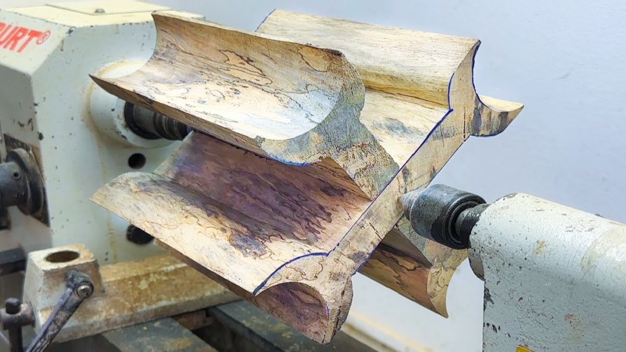 Wook Making Amazing Woodturning ART - How Use Wood, Few People Know This Secret ...