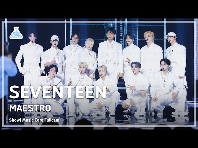 [#예능연구소8K] SEVENTEEN (세븐틴) – MAESTRO 풀캠 | 쇼! 음악중심 | MBC240504방송 class=