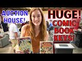 Trying to Buy HUGE Key Issue Comic Books at a LIVE AUCTION HOUSE! DID WE SCORE BIG?!