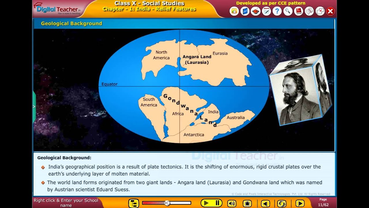India Relief Features Class 10 Social Digital Teacher YouTube