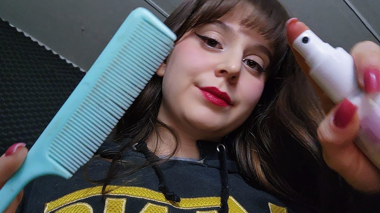 ASMR | Caçando piolho na sua cabeça MAS VOCÊ PODE FECHAR OS OLHOS