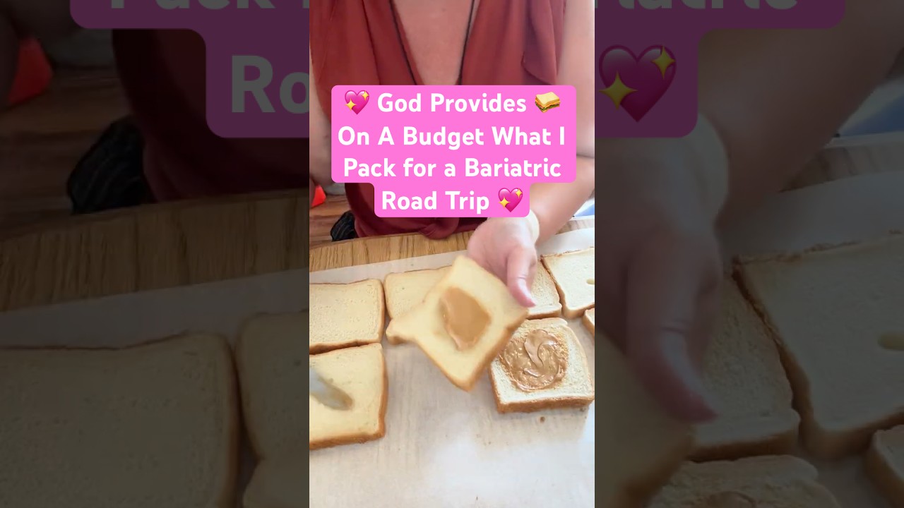💖 God Provides 🥪 On A Budget What I Pack for a Bariatric Road Trip 💖