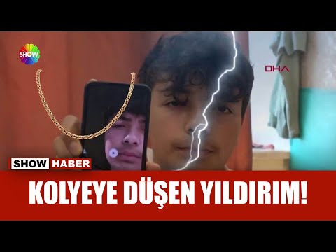 İki gencin üzerine yıldırım düştü