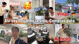 ASI PASO MIS DÍAS CON ANSIEDAD😟QUE BELLO quedo EL BALCÓN💖COMPRAS EN TEMU para el Hogar🏠VLOG