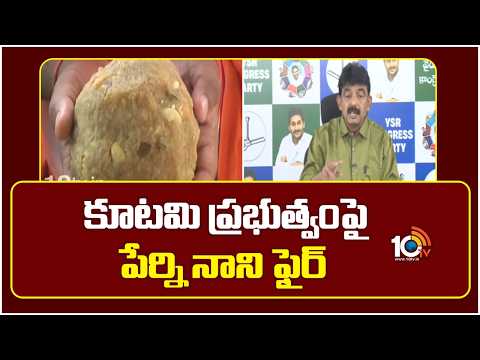 కూటమి ప్రభుత్వంపై పేర్ని నాని ఫైర్ | Perni Nani Comments On Kutami Govt Over TTD Laddu Issue | 10TV - 10TVNEWSTELUGU