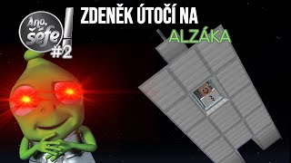 Zdeněk Pohloriech Odletěl na Měsíc za Alzákem!😱👏Ano Šéfe v Minecraftu #2