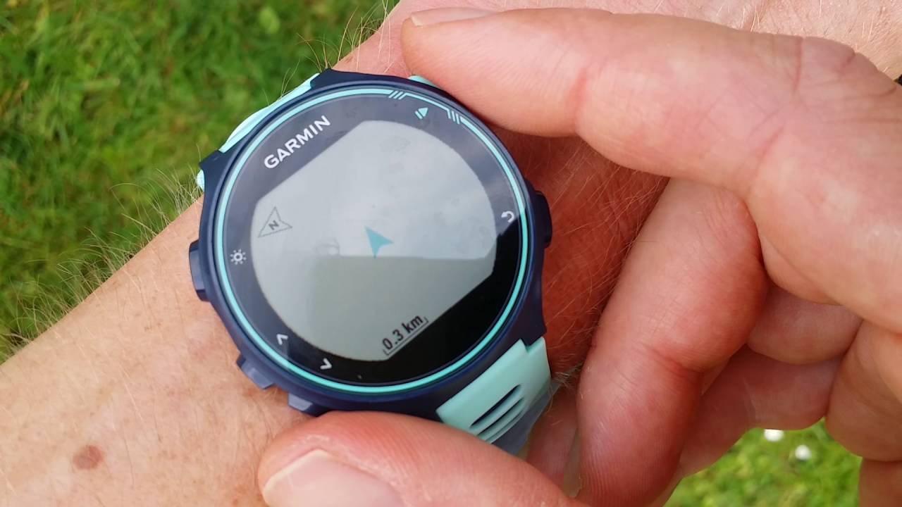 Garmin 735XT Running - YouTube